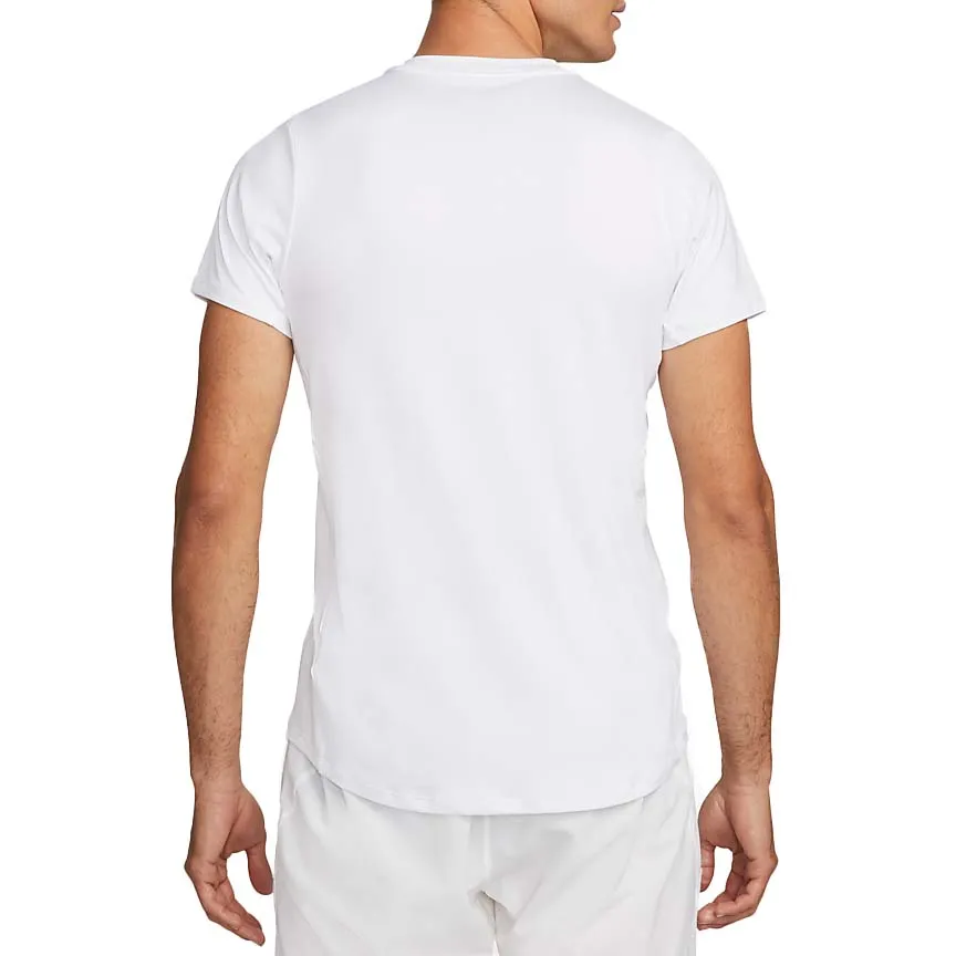 Nike Court Dri-Fit Advantage Top (Men's) - White/Black