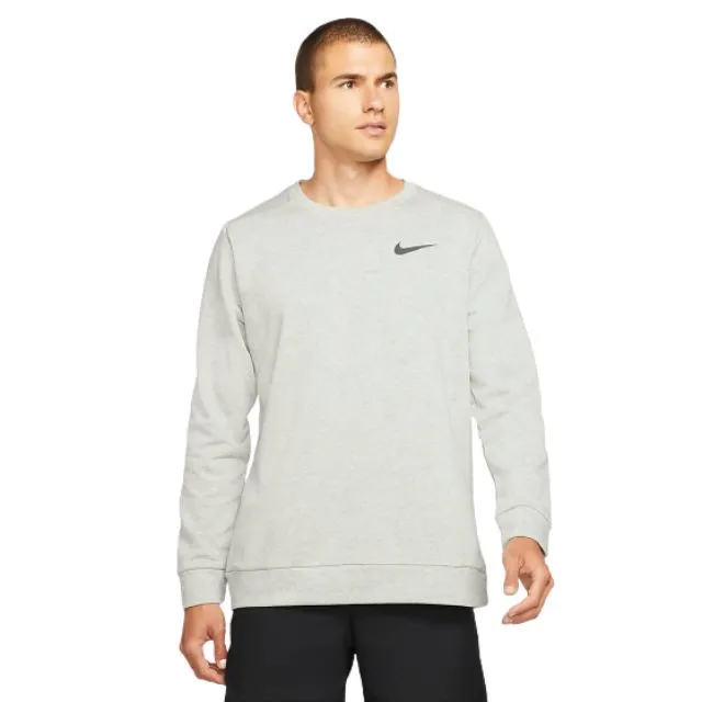 Nike Dri-Fit Long Sleeve Men Training T-Shirt Grey/Black