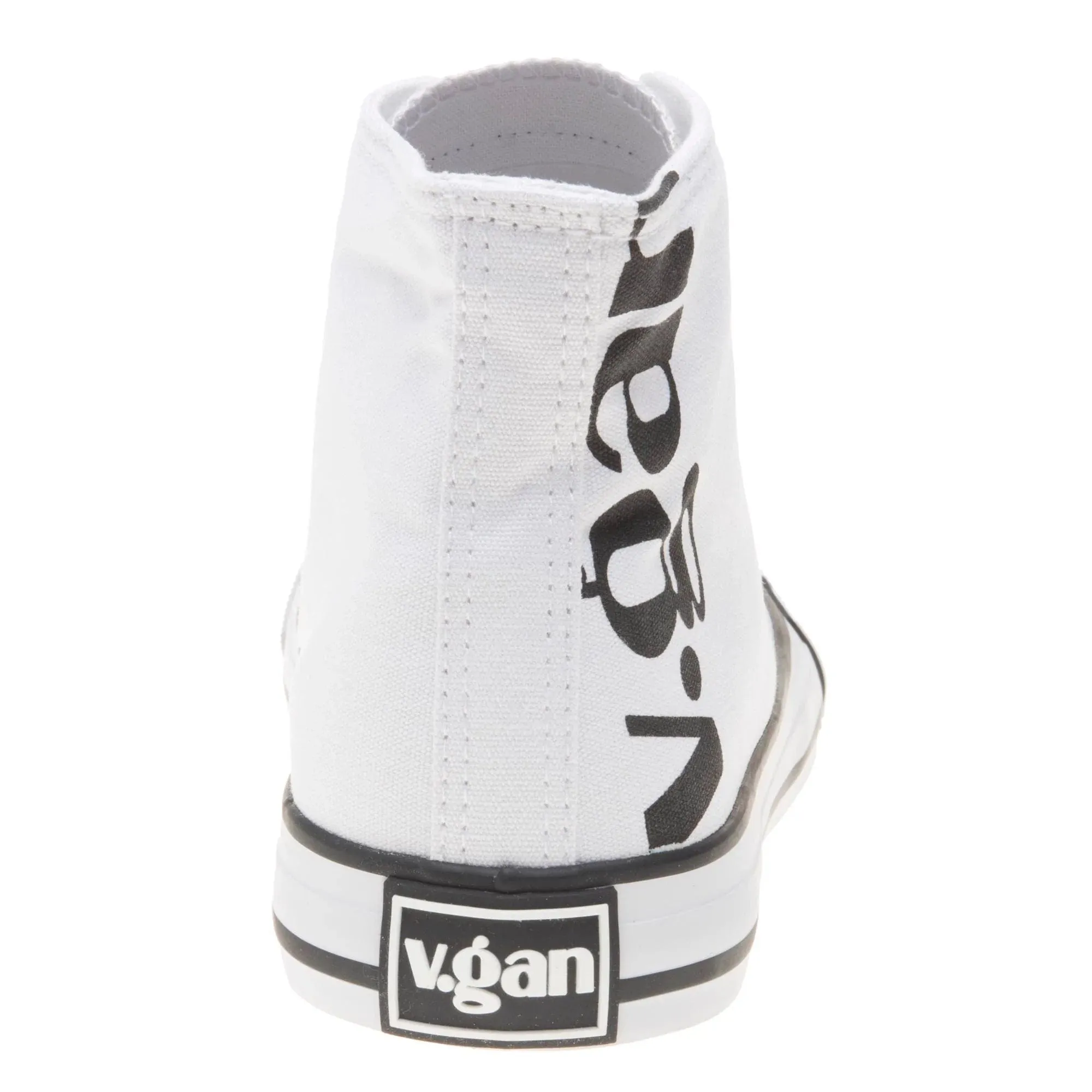 Nut Women's Vegan Hi Top Sneakers | White