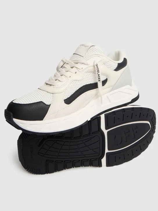 Off-White   Kick Off leather sneakers 