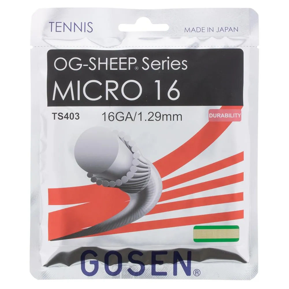 OG-Sheep Micro 16G Tennis String