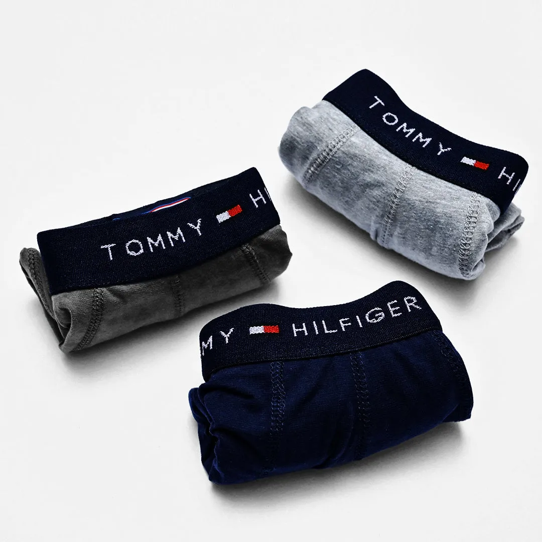 Pack of 3 Men’s T-O-M-M-Y Boxers – Comfortable, Durable, Premium Quality"