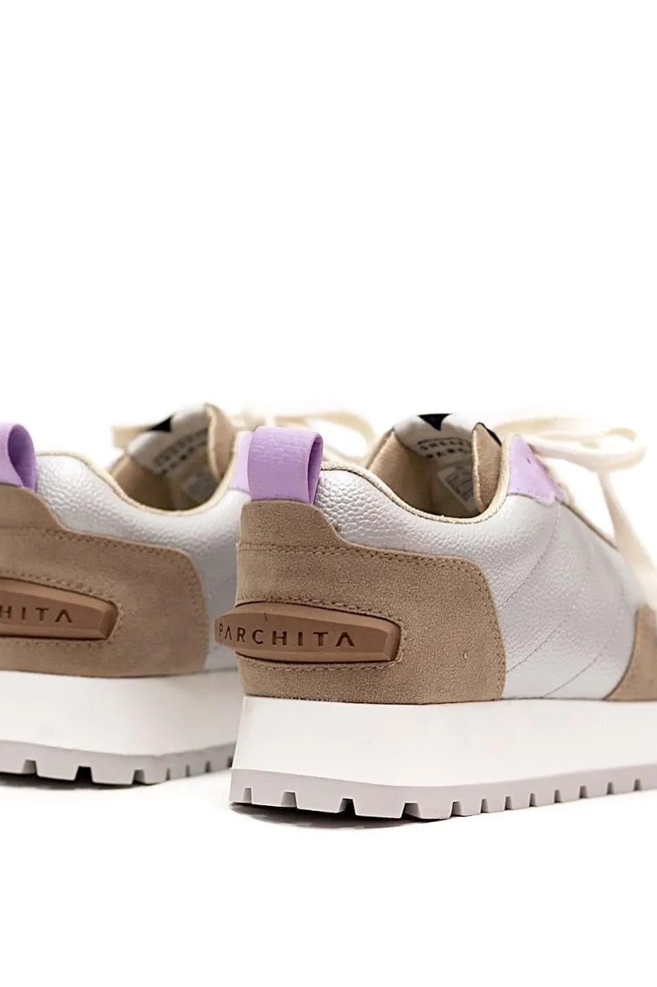 PARCHITA Lilac & Silver Sneakers