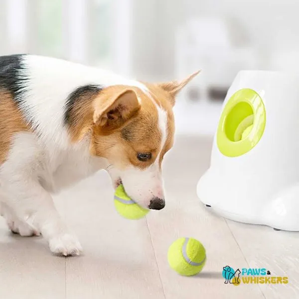 Paws & Whiskers Automatic Dog Tennis ball Launcher