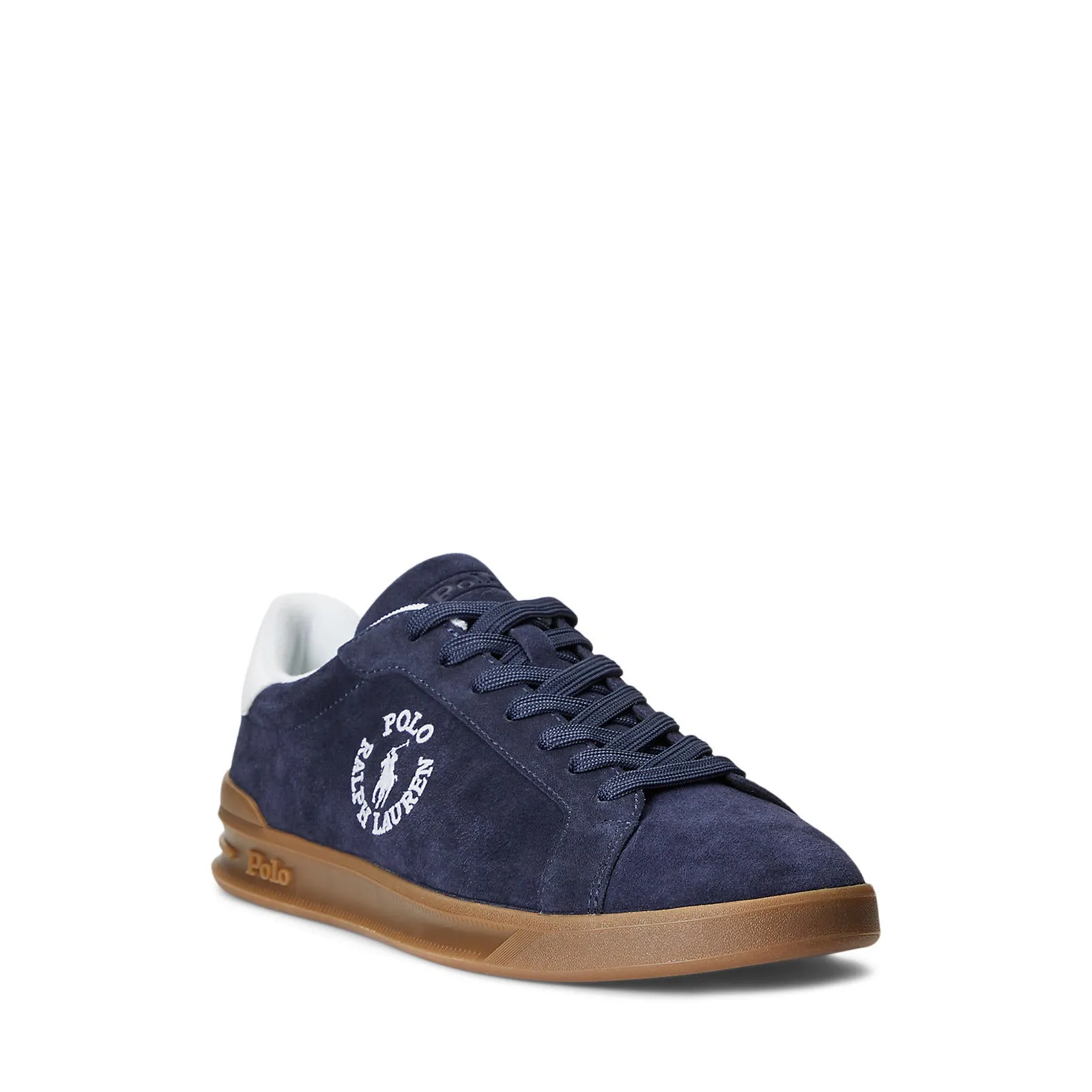 Polo Ralph Lauren - Heritage Court II Suede - Sneakers High Top Lace - Hunter Navy/White