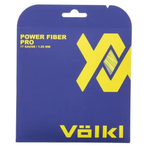 Power Fiber Pro Neon Yellow Tennis String