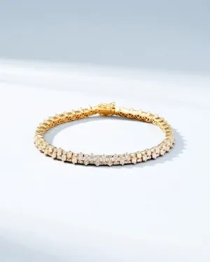 Princess Mini Stack Diamond Tennis Bracelet