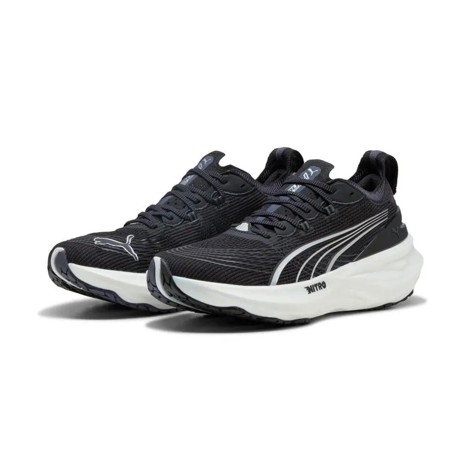 Puma Men's ForeverRun NITRO 2 Running Shoes in PUMA Black/PUMA White SS25