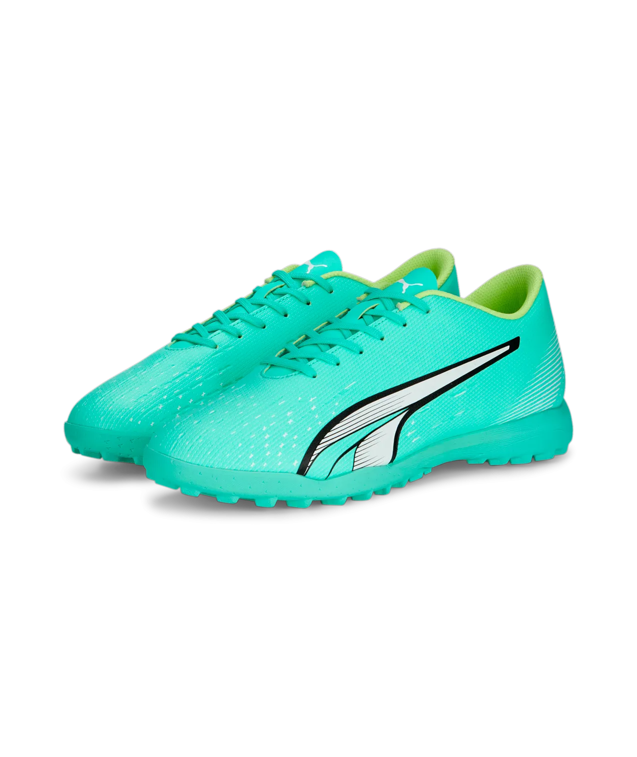 Puma Ultra Play Turf Soccer Shoes 107226 03  ELECTRIC PEPPERMINT-PUMA WHITE-FAST YELLOW