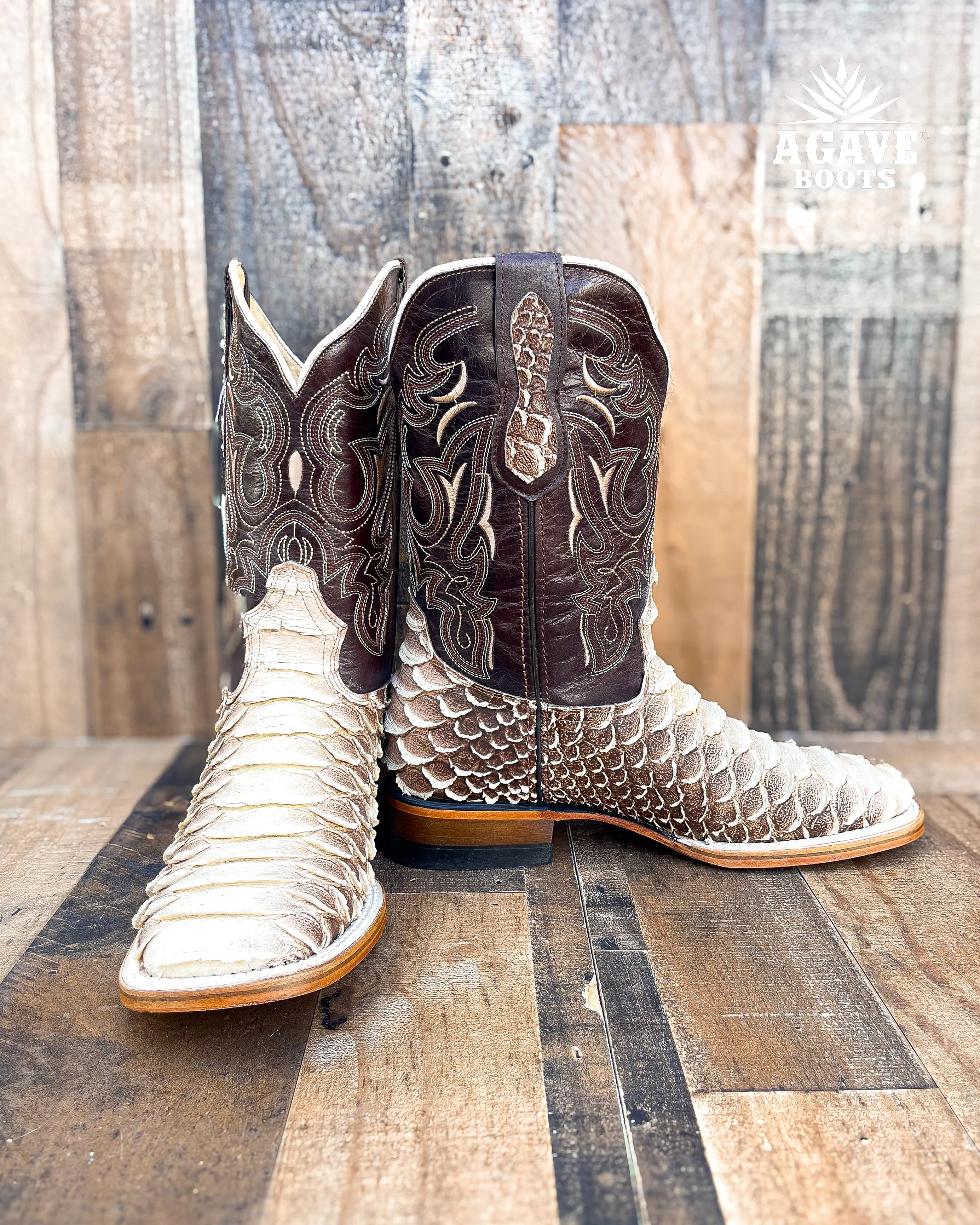 PYTHON MATTE | MEN SQUARE TOE WESTERN COWBOY BOOTS