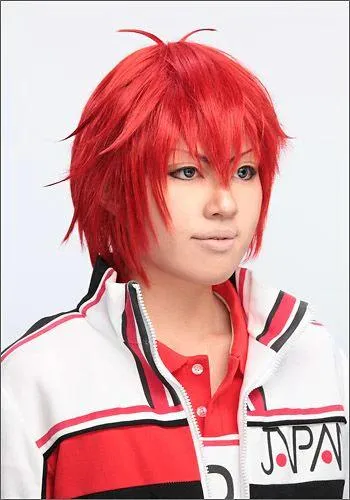 "Shin Tennis no Ouji-sama (The Prince of Tennis II)" Bunta Marui style cosplay wig