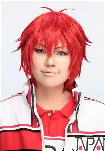 "Shin Tennis no Ouji-sama (The Prince of Tennis II)" Bunta Marui style cosplay wig