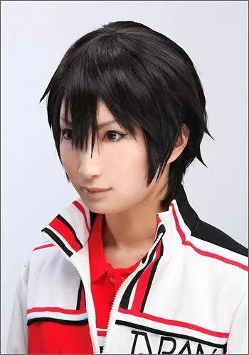 "Shin Tennis no Ouji-sama (The Prince of Tennis II)" Ryoma Echizen style cosplay wig