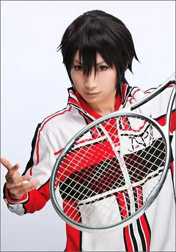 "Shin Tennis no Ouji-sama (The Prince of Tennis II)" Ryoma Echizen style cosplay wig