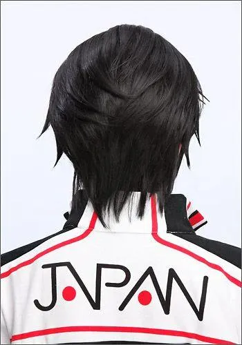 "Shin Tennis no Ouji-sama (The Prince of Tennis II)" Ryoma Echizen style cosplay wig