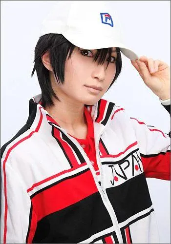 "Shin Tennis no Ouji-sama (The Prince of Tennis II)" Ryoma Echizen style cosplay wig