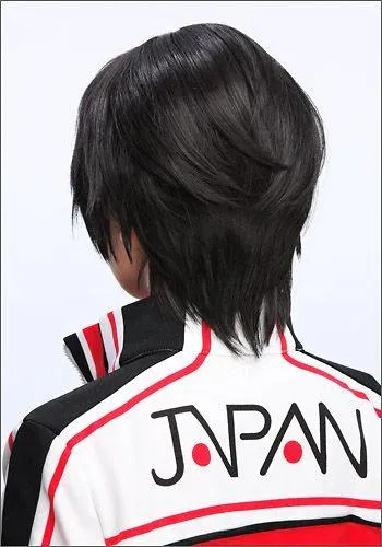 "Shin Tennis no Ouji-sama (The Prince of Tennis II)" Ryoma Echizen style cosplay wig