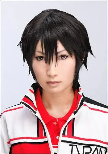 "Shin Tennis no Ouji-sama (The Prince of Tennis II)" Ryoma Echizen style cosplay wig