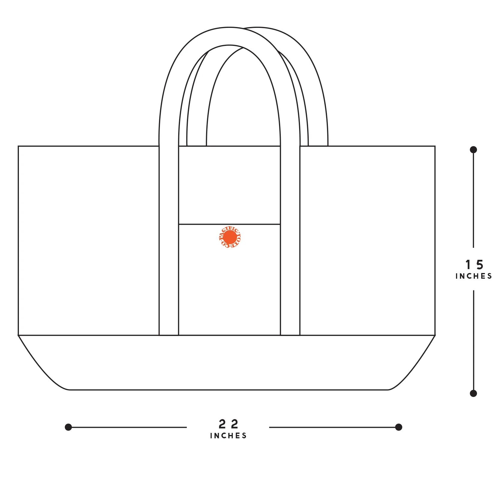 "The Catalina" Tote, Jumbo