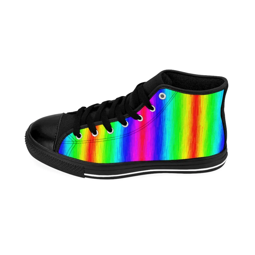 Rainbow Women's High-top Sneakers