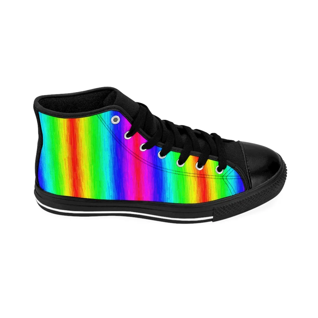 Rainbow Women's High-top Sneakers