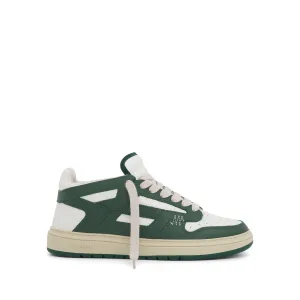 Reptor Low Sneaker in Racing Green/Flat White