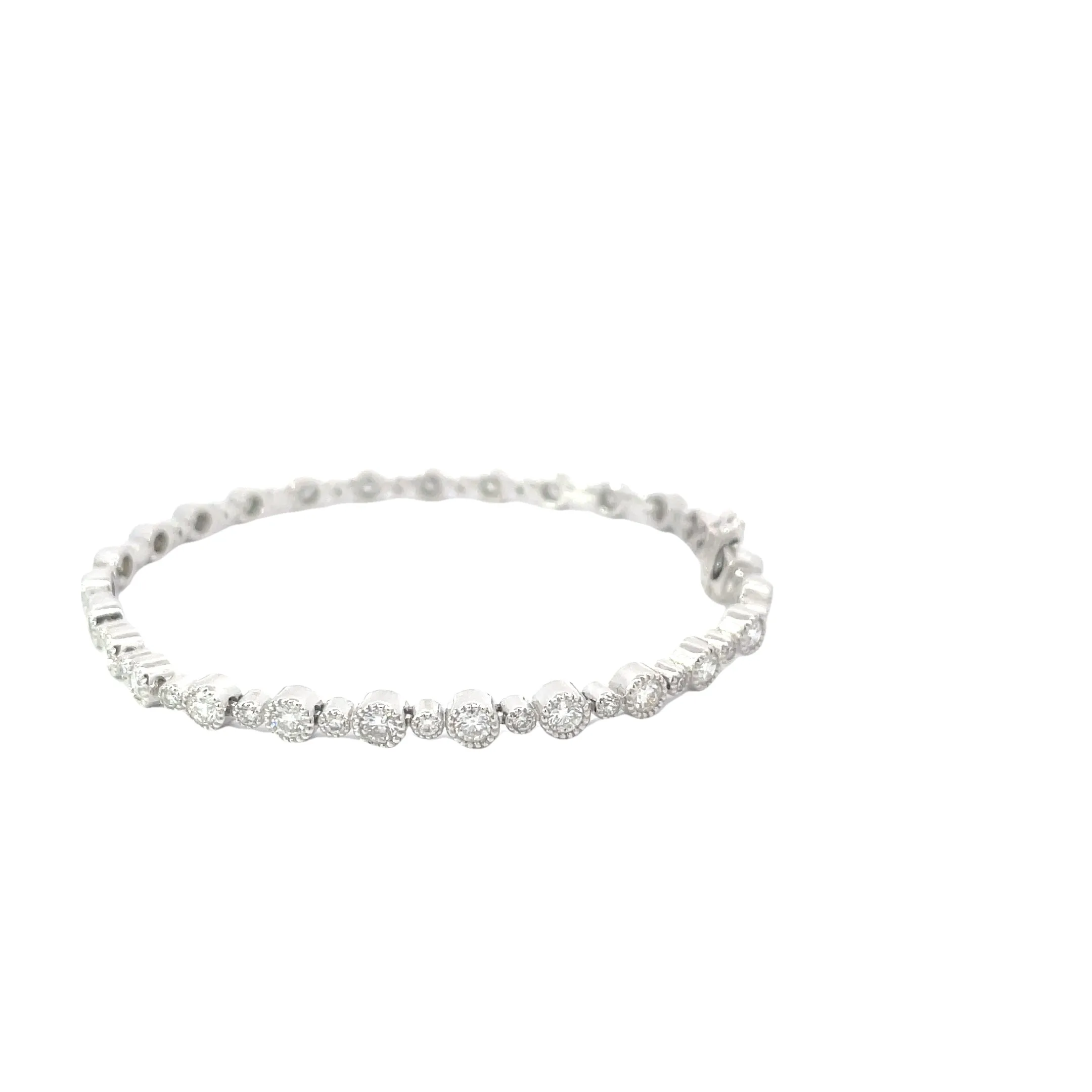 Round Diamond Tennis Bracelet