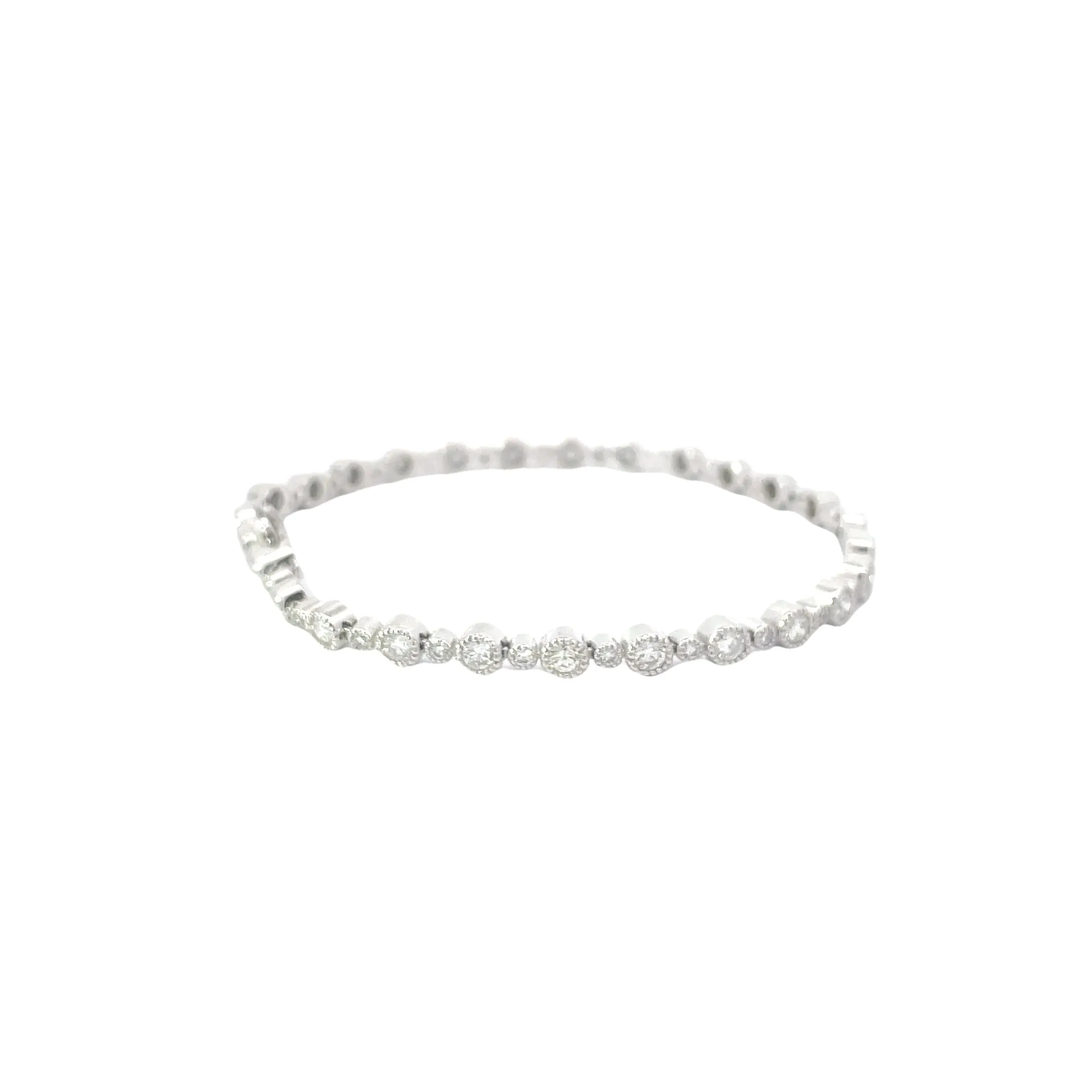 Round Diamond Tennis Bracelet