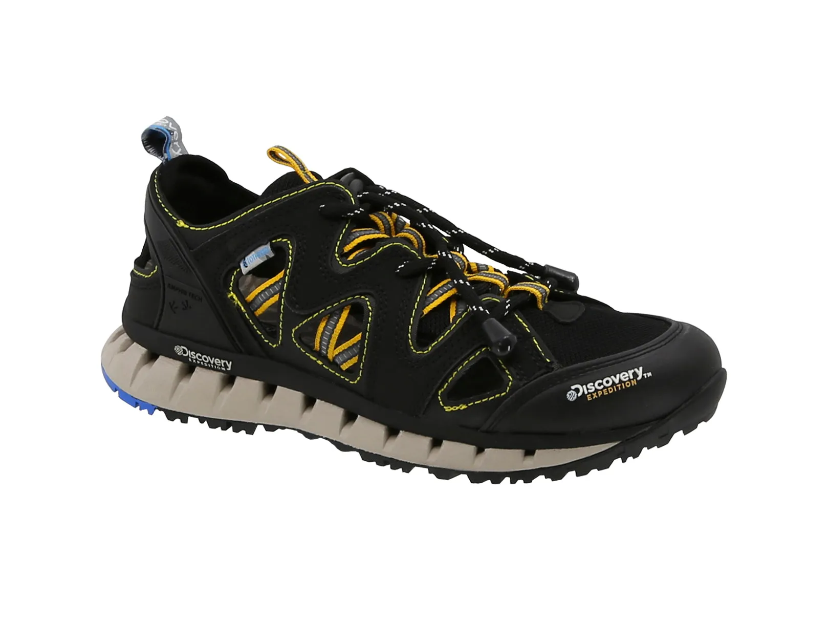 Sandalia Hiking Discovery Expedition Tai 2339 Negro Hombre