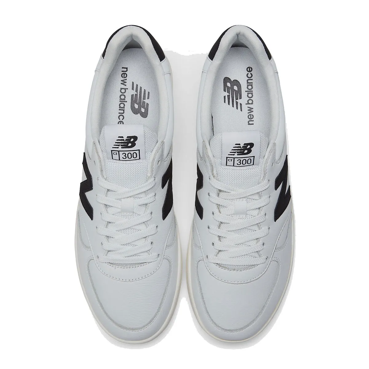 Scarpe Uomo NEW BALANCE Sneakers 300 in Pelle e Mesh colore White e Black