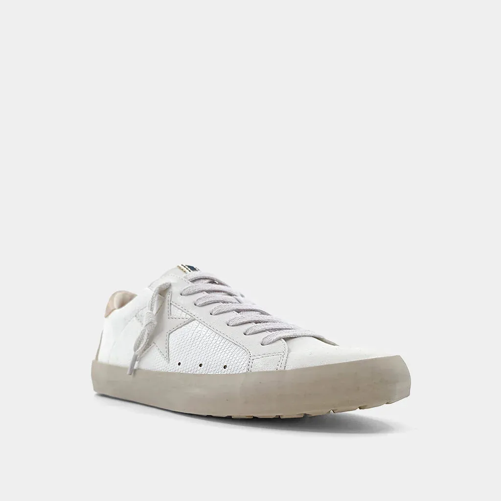 Shu Shop Paula Sneakers - Bone Lizard