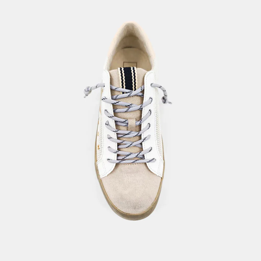 Shu Shop Paula Sneakers - Bone Mesh