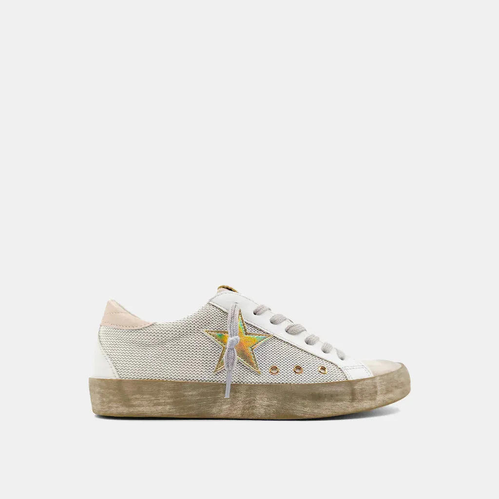 Shu Shop Paula Sneakers - Bone Mesh