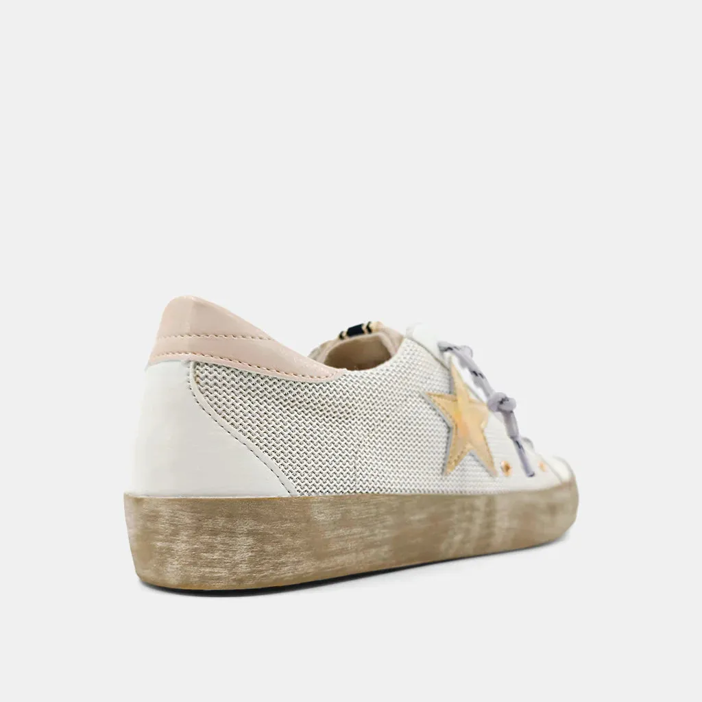 Shu Shop Paula Sneakers - Bone Mesh