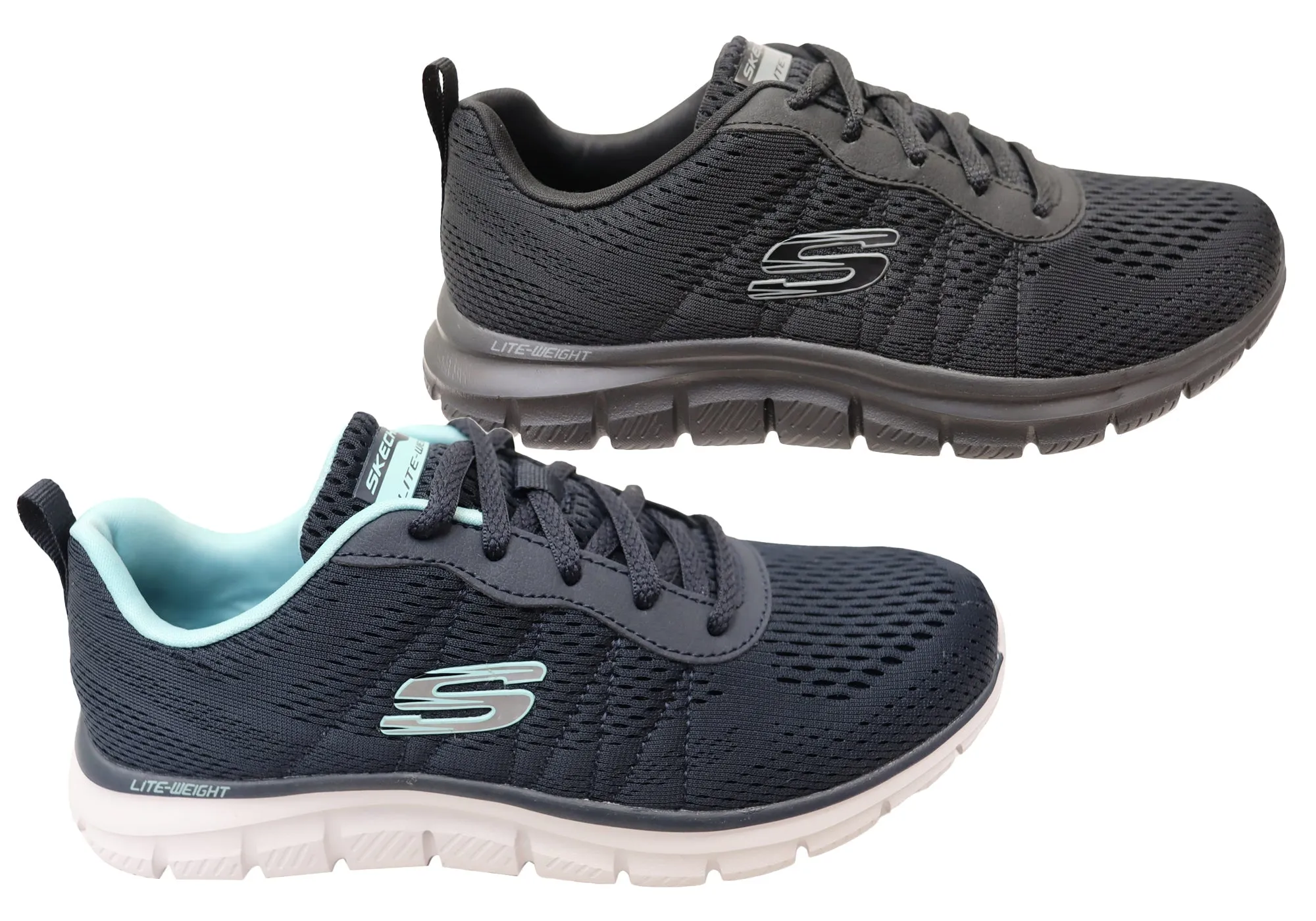 Skechers Womens Track New Staple Comfortable Memory Foam Shoes