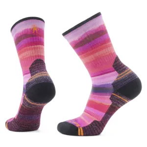 Smartwool Hike Light Cushion Hilltop Daydream Print Crew Socks Women's