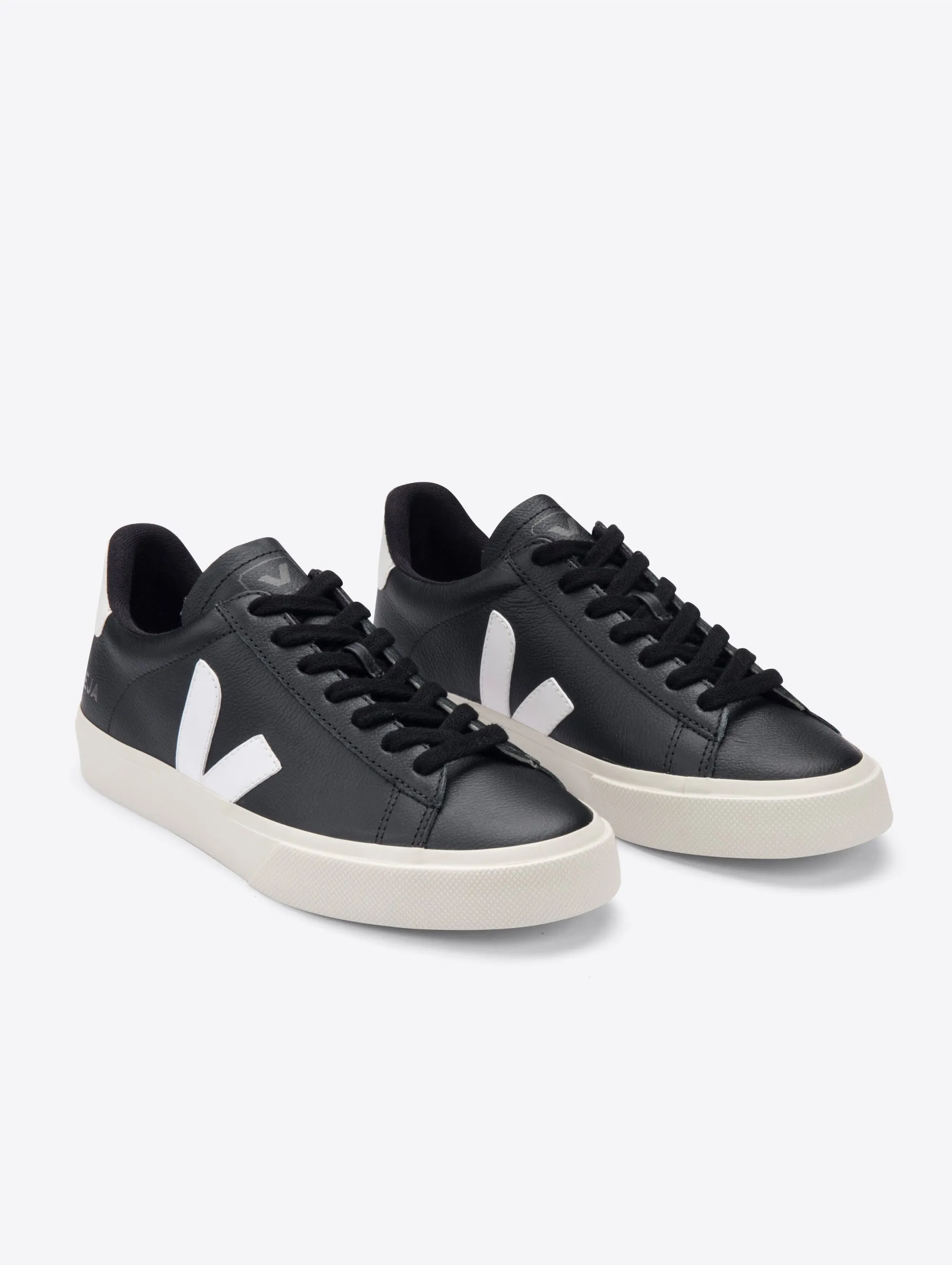 Sneakers in Pelle da Donna Nero/Bianco