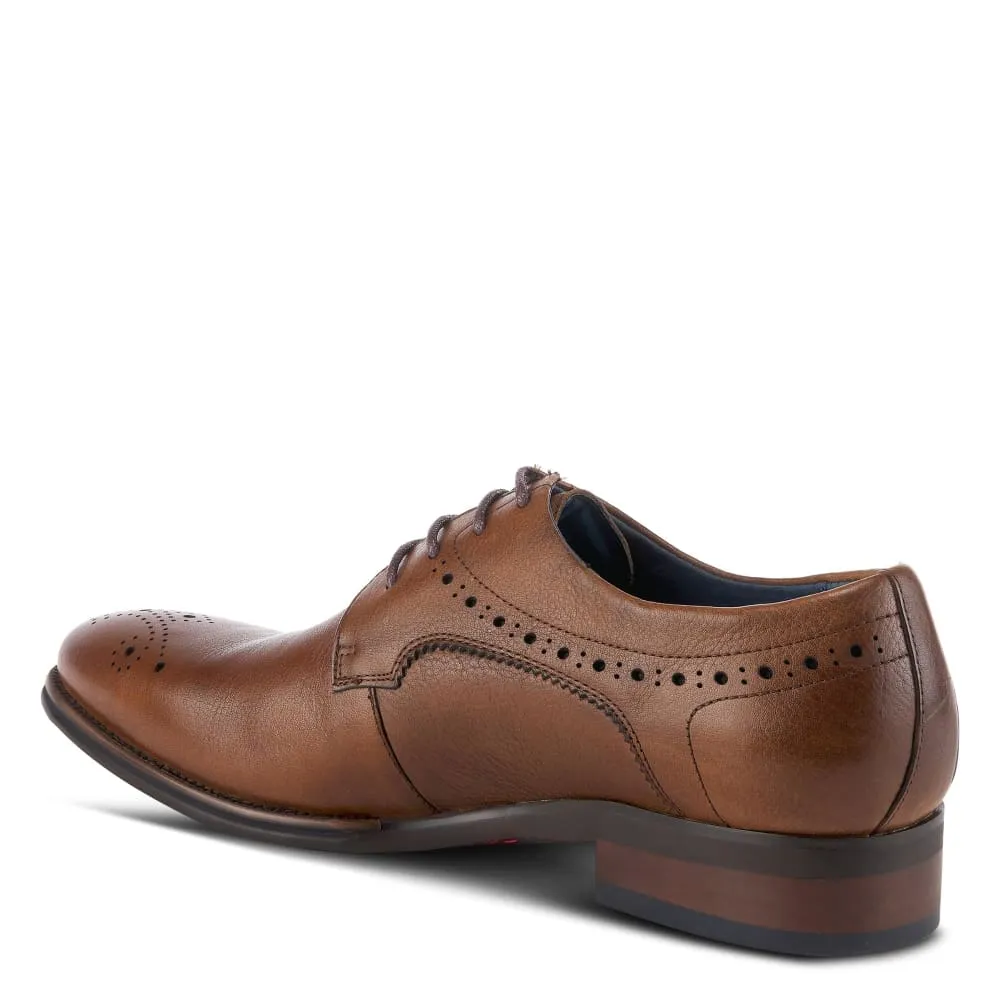 Spring Step Shoes Charlie Men's Leather Wingtip Derby Style Shoes