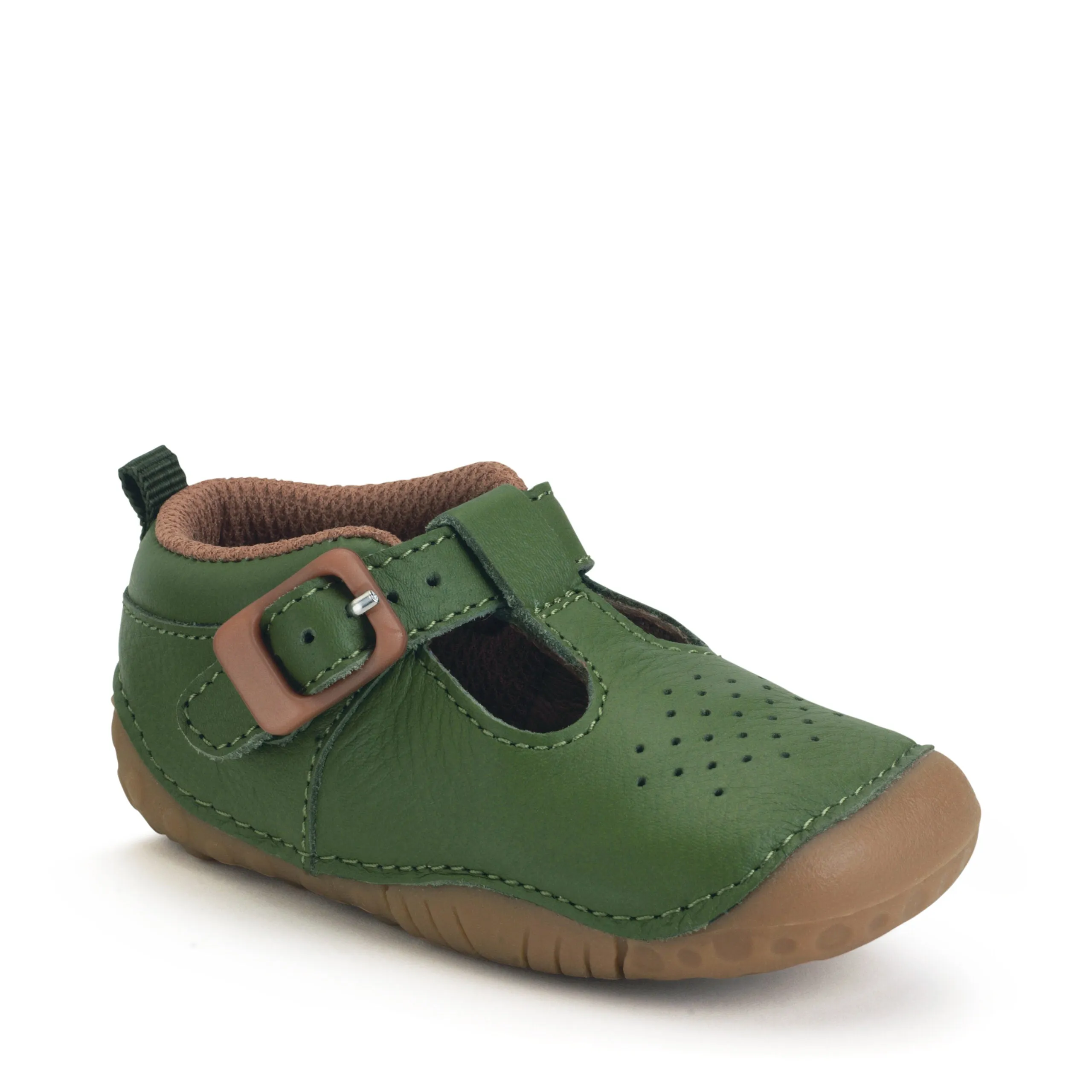 Start Rite Baby Jack Boys Khaki T-Bar Infants Shoe