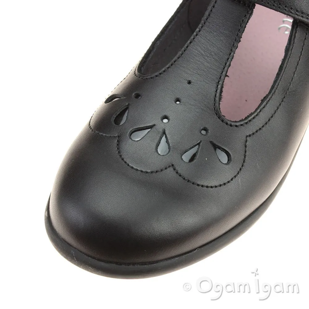 Start-rite Poppy Girls Black School Shoe