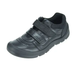 Start-rite Rhino Warrior Boys Black School Shoe