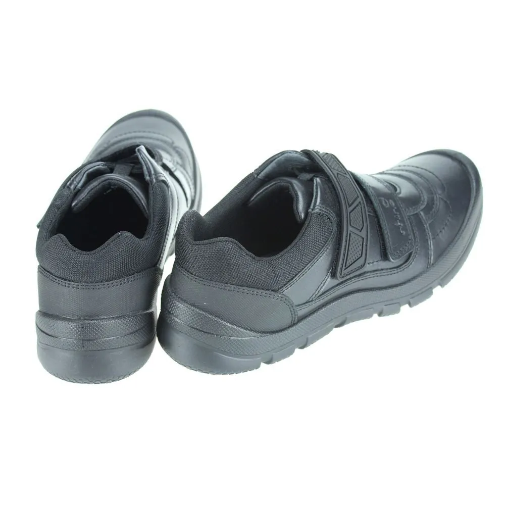 Start-rite Rhino Warrior Boys Black School Shoe