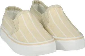 Stone Stripe South Hampton Canvas Deck Shoes