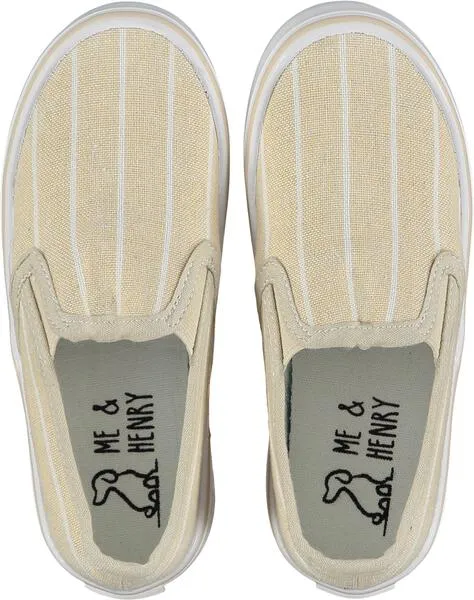 Stone Stripe South Hampton Canvas Deck Shoes