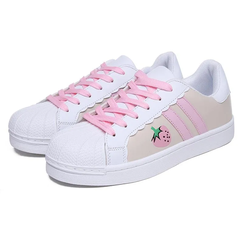 Strawberry Sneakers Shoes