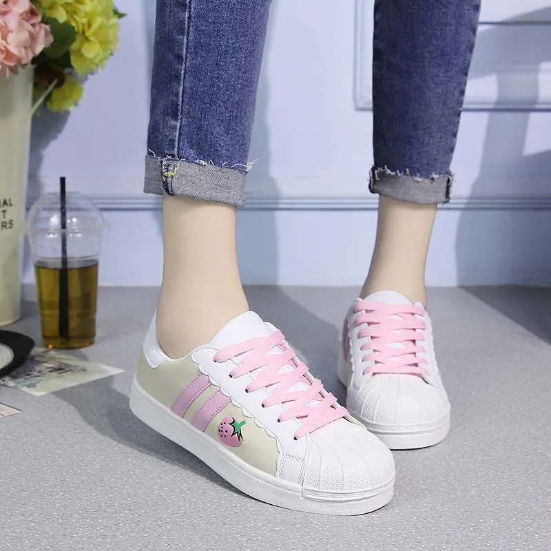 Strawberry Sneakers Shoes