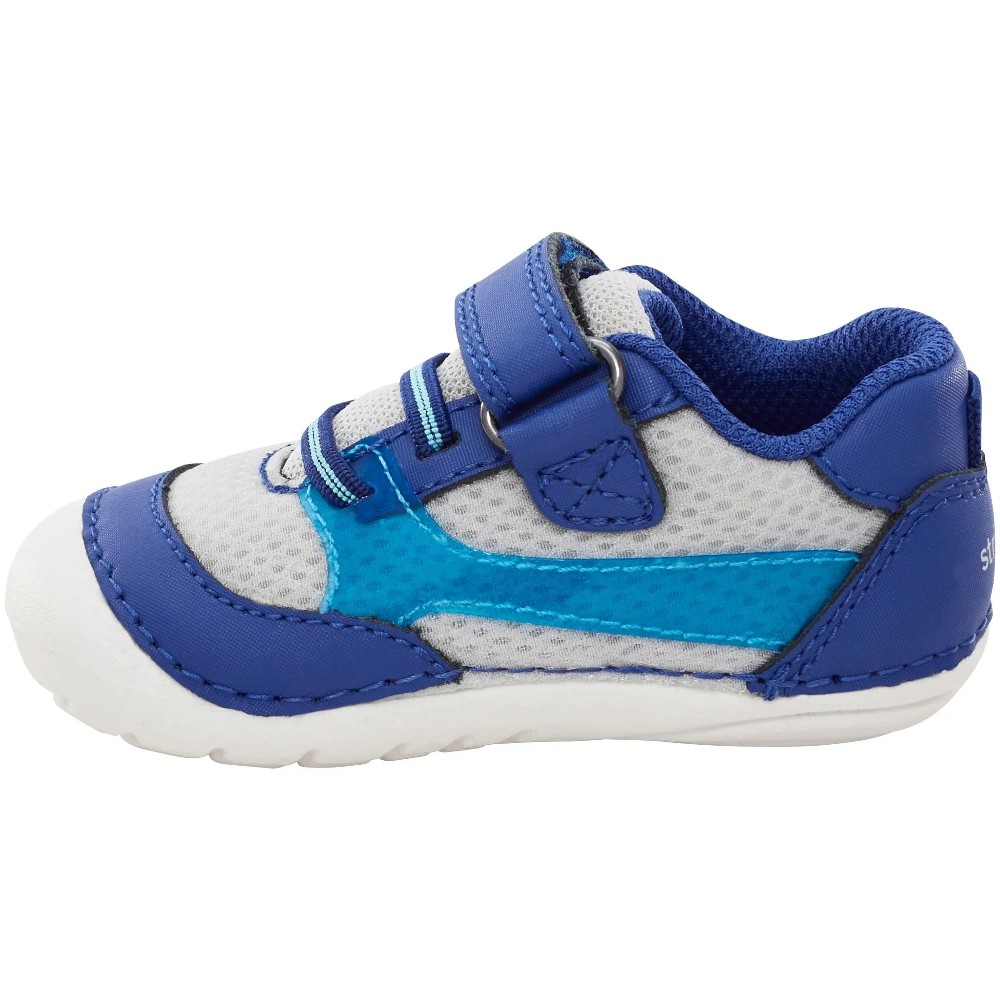 Stride Rite Blue Kylin Soft Motion Baby Sneaker