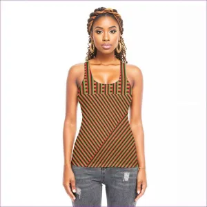 Striped Galore Women's Racerback Tank Top