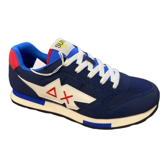 Sun68 scarpa sneakers da ragazzo Niki Solid Z32318 07 blu