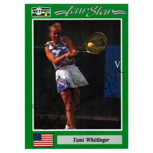 Tami Whitlinger-Jones Signed  Card